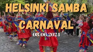 HELSINKI SAMBA CARNAVAL 2024 | WATCH FULL |  FINLAND | HELSINKI | 4K | HELSINKI KARNEVAALI