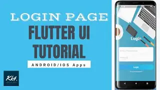 Create Beautiful Animated Login Page in Flutter  from scratch| Android & iOS  | Flutter UI Tutorial