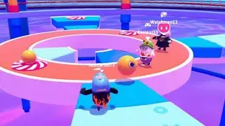 Fall Guys: This was my 1st time winning Blast Ball Bangers.