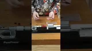 Milescraft Pen Press in action #woodwork #woodworking #woodworker