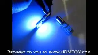 Error Free BA9s H6W LED Bulbs