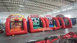 GSP-287  Inflatable Sports Carnival 4 in 1 Game Combo
