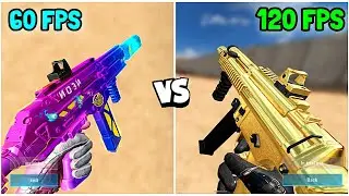120FPS vs 60FPS 💥 Blood Strike Comparison Gameplay