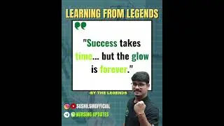 LEARNING FROM LEGENDS #sushilsirofficial #nursingpeeth #nursingaspirants #nursingupdates001#norcet