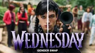 Wednesday Addams: Gothic Gender-Swap Transformations! 🕸️🖤