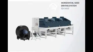Horizontal Seed Drying System SD-5410 by Esde Machinery