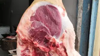 #Pork meat cutting 