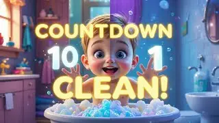 The Countdown Clean-Up Song (10&ndash;1) / Kids song / Kids Video!