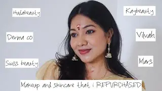Makeup and skincare that i re purchased ft. Hudabeauty, kaybeauty, swissbeauty, mars, derma co etc