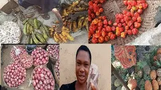 MARKET VLOG |WHAT $10 GOT ME IN NIGERIA MARKET THIS CHRISTMAS SEASON |UJSPACETV