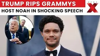 Trump Blasts Grammys, Threatens Lawsuit After Trevor Noah Jokes About Epstein Island | NewsX