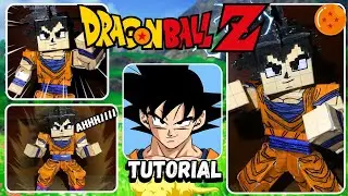 c&oacute;mo hacer a GOKU Papercraft MINECRAFT figura Articulada de DRAGON BALL Z