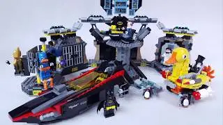 Lego 70909 Batman Movie Batcave Jaskinia Speed Build Stop Motion 4K