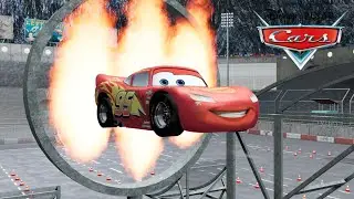 Lightning Mcqueen vs Fire Ring | BeamNG.Drive