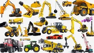 TYPES OF HEAVY FORESTRY EQUIPMENT | Feller buncher, log handler, skidder, excavator, harvester,truck