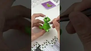Набор для 3D-квиллинга своими руками 🦖 #квиллинг #набордлясделайсам #искусство