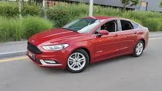 краткий обзор Ford Fusion 2018 Hybrid RED