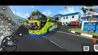 Bus Pariwisata MSM Asyrof Yellow Sky Konvoi Bareng QQ Trans Nabila⁉️Bus Simulator Indonesia