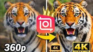 I Upgraded My Videos From 360p To 4k Using Only My Phone
