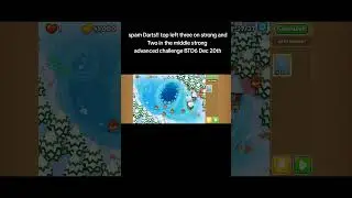 advanced challenge BTD6 Dec 20th #viral #gamer #game #gaming #gameplay #games #btd6 #darts