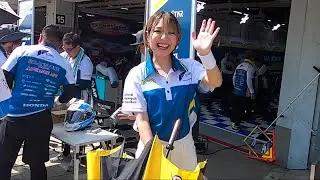 決勝日のピットウォーク 2025鈴鹿8耐  SUZUKA8hours  鈴鹿サーキット