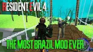 THE MOST INSANE BRAZIL RE4 MOD EVER - Resident Evil 4 PC Los Crackudos on Deep Web Royal Demo #re4