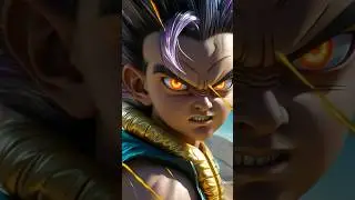 Dragon Ball Z characters #ai #hybrid #dragonball #goku #shorts