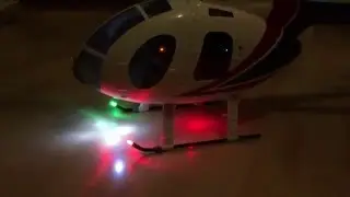 Hughes 500E  Scalebeleuchtung