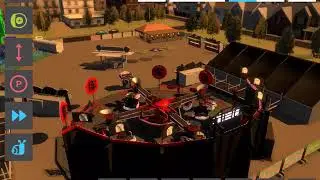 Funfair Ride Simulator Spinning Spider (Huss magic)