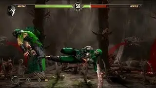 Classic Reptile VS Reptile : Secret fight 5 MK9