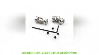 Metal Universal Joint Coupling para RC Boat Car acoplador Motor Connector Cardan Joint 2mm 3mm 3mm 4
