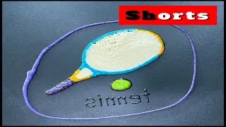 Shorts - Sport equipment Pancake Art - Skateboard, Baseball, Boxing glove, Basketball, Tennis