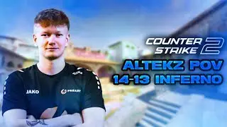 Altekz Inferno (14-13) CS2 POV vs K10 | European Pro League Season 14