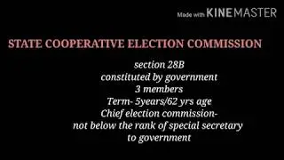 STATE COOPERATIVE ELECTION COMMISSION #CSEB #COOPERATIVE INSPECTOR