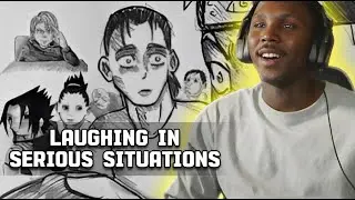 Laughing In Serious Situations Anime Parody Arts Yogee Reaction