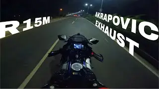 Yamaha R15M Goes Beast Mode with Full Akrapovič System🔥