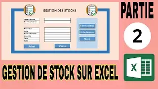 comment créer une gestion des stock sur excel sans code vba