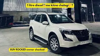 Real life mileage test!XUV 500 2019|highway & city drive.SCORPIO or XUV WHOSE MILEAGE IS BETTER??