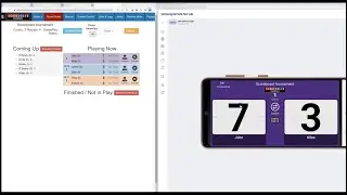 Setting up Android or iOS scoreboard on Scoreholio