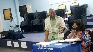 Elder Porter and Pastor Estella Ford Bible study