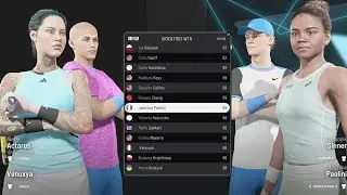 Actarus & Venuxya vs Sinner/Paolini ATP Tour 2024 Wimbledon