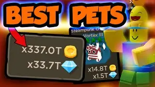 GETTING MOST OP PETS & MULTIPLIERS!!! x300T+! | - Roblox Blade Throwing Simulator