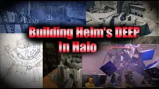 Building Helms Deep explode da wall, Halo