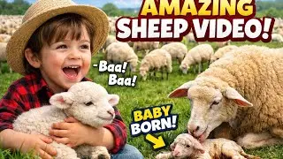 Arya aur 90  भेड 🐑 | Cute baby भेड ka live जन्म 🐑👶💖 | Masoomiyat overload 💛 | Shehar se door 💚 