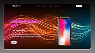 Responsive home page design only with HTML and CSS