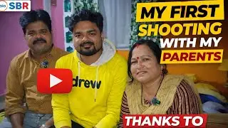 My First Shooting With My Parents ❤️ | Emotional Moment | Studio Sbr | #OperationOllywood