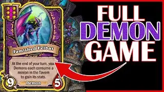 Full Demons Game | Hearthstone Battlegrounds | Cenarius Demons