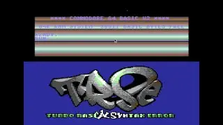 Создание классических растровых панелей на C64 за 5 минут с помощью TRSE