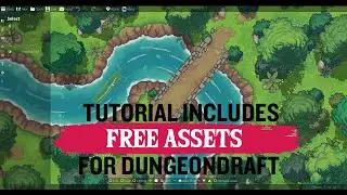 Create your own Ghibli style Battlemaps with DungeonDraft