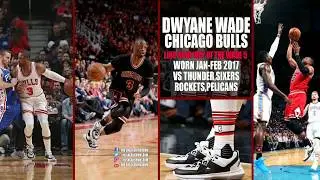 Dwyane Wade Ling Ning Way of the Wade game worn PE Exclusives worn in 4 games-highlights